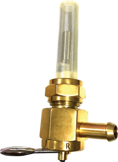 BRASS PETCOCK ROUND 22MM LEFT SIDE POSITION 022680 image 1