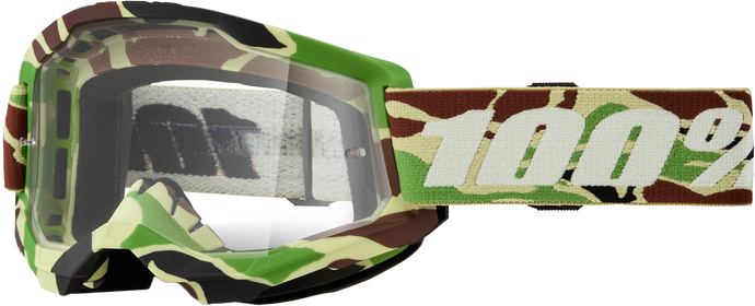 STRATA 2 GOGGLE WAR CAMO CLEAR LENS 50027-00024 image 1