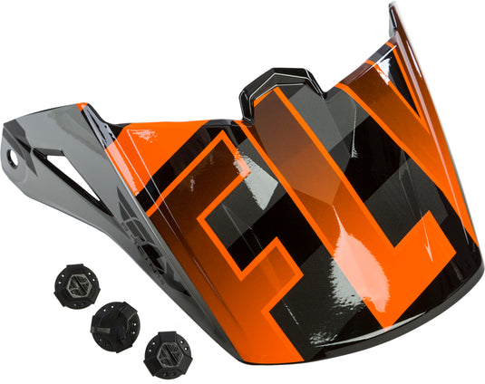 ELITE COLD WEATHER VISOR ORANGE 73-48264 image 1