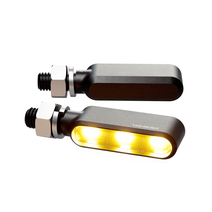 BRONX LED TURN SIGNAL PAIR BLACK 204-2800 image 1