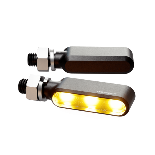 BRONX LED TURN SIGNAL PAIR BLACK 204-2800 image 1