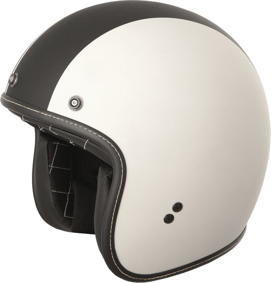 .38 RACER HELMET MATTE WHITE MD 73-8233M image 1