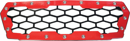 MQ GRILL BLK/RED POL RZR TURBO GEN-FG-RD image 1