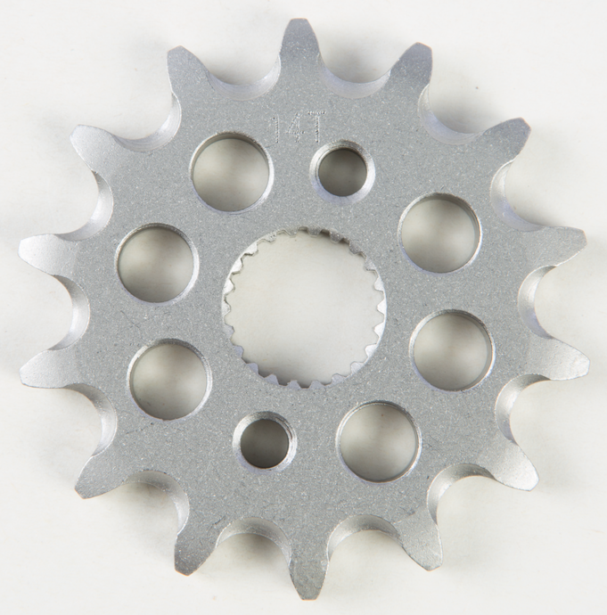 FRONT CS SPROCKET STEEL 14T-420 HON MX-54514-4 image 1