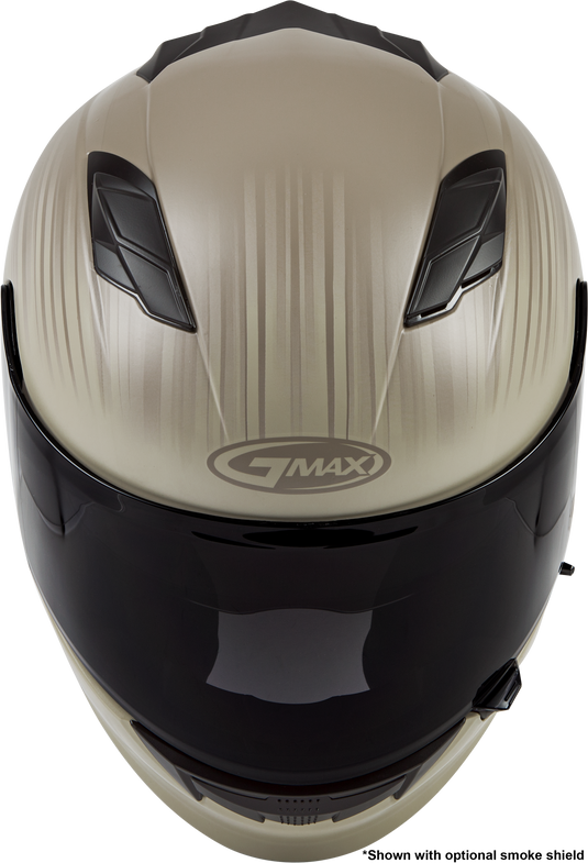 FF-98 FULL-FACE DERK HELMET SMK SHIELD MATTE KHAKI/SAND 2X F1984828-ECE image 2