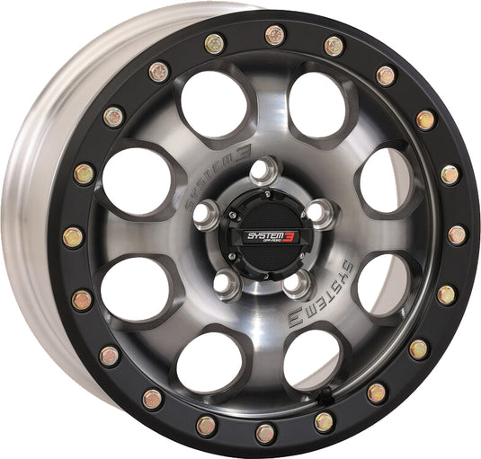 SB7 BL WHEEL 15X7 4+3 (+10MM) 5/4.5 TITANIUM 15S3-7644 image 1