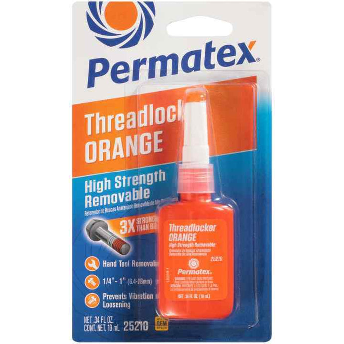 HYBRID FORMULA THREADLOCKER ORANGE 10 ML 25210 image 1