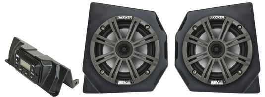 2 SPEAKER KIT W/KICKER 6.5