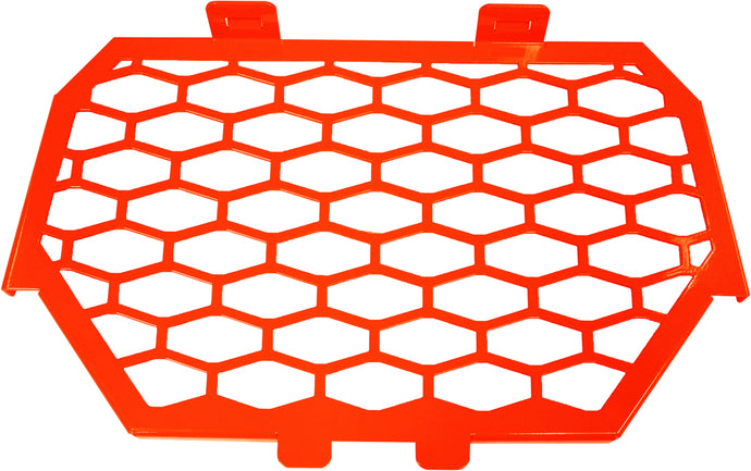 2-PANEL FRONT GRILL (RED) RZR-FG-1K-RD image 1