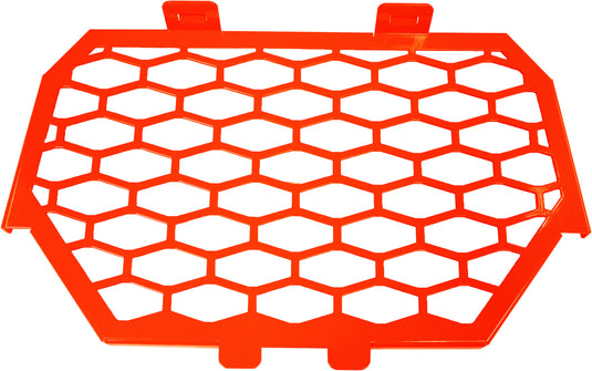 2-PANEL FRONT GRILL (RED) RZR-FG-1K-RD image 1