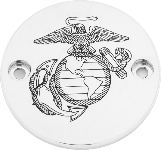 M8 TIMER COVER MARINE EGA CHROME MAR01-63 image 1