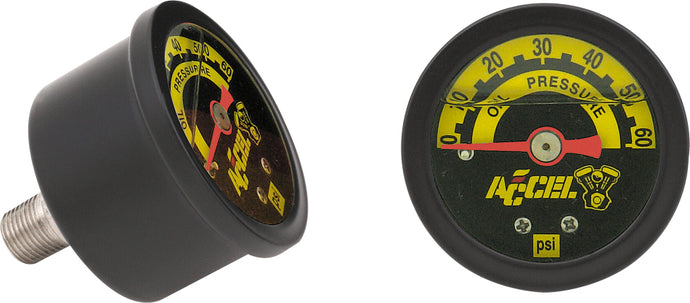 OIL PRESSURE GAUGE BLACK 7121B image 1