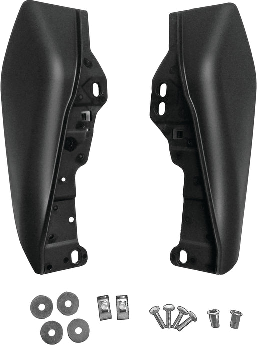BLACK MID-FRAME AIR DEFLECTOR KIT TOURING 09-17 090527 image 1