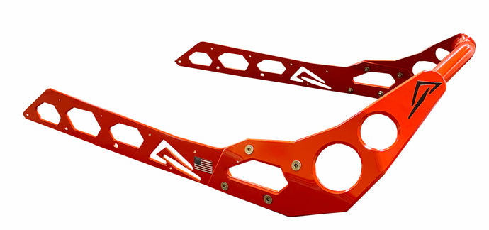 REAR BUMPER LAVA RED S/D 154