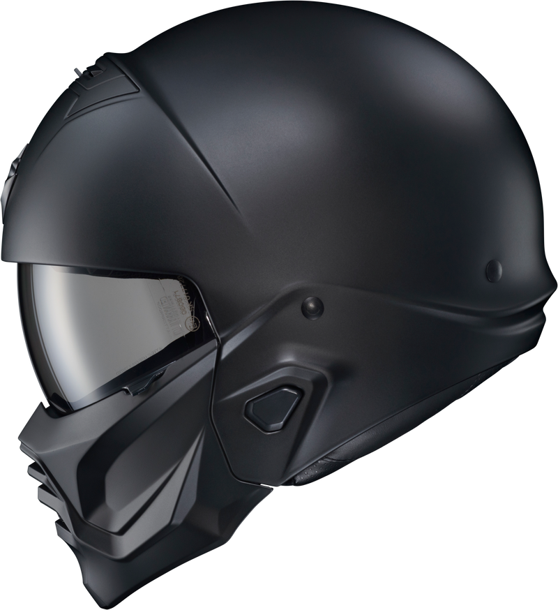 Load image into Gallery viewer, COVERT 2 OPEN-FACE HELMET MATTE BLACK 2X CV2-0107 image 1

