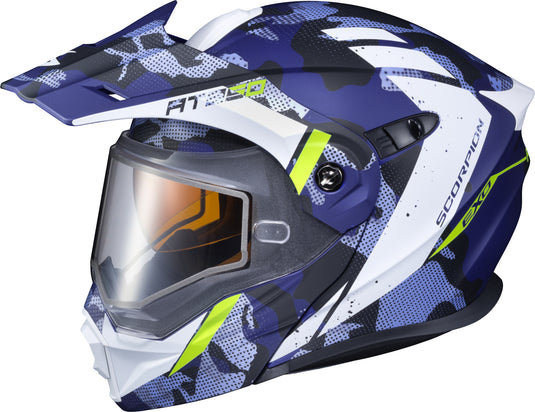 EXO-AT950 COLD WEATHER HELMET OUTRIGGER MATTE BLUE LG (DUAL) 95-1615-SD image 1