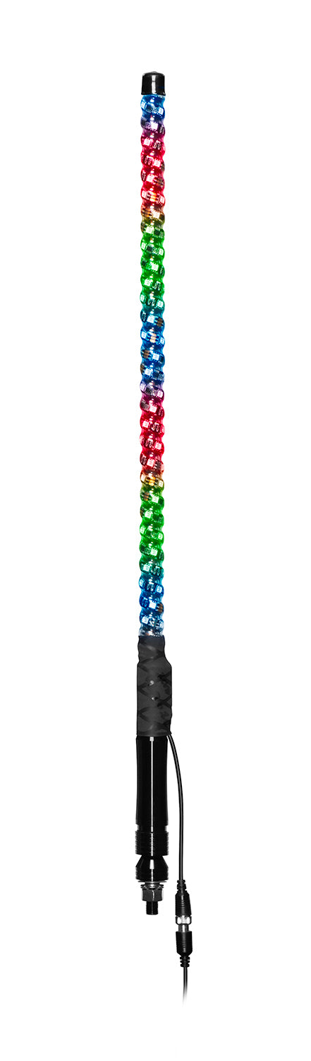 Load image into Gallery viewer, 2&#39; RGB LED WHIP W/ BLUETOOTH CONTROLLER XP2 image 1
