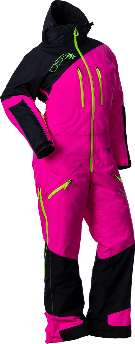 DSG MONOSUIT 2.0 BLACK/HOT PINK 2X 52256 image 2
