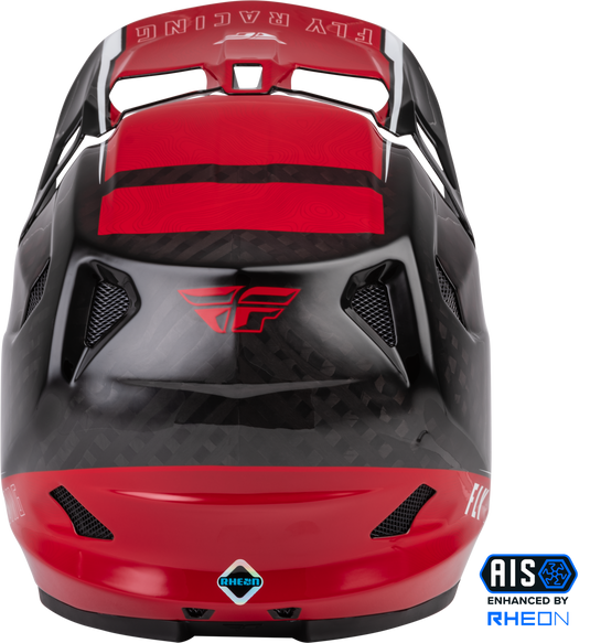 YOUTH WERX-R CARBON HELMET RED CARBON YL 73-9226YL image 2