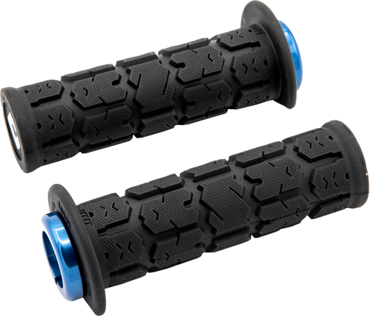 ATV/PWC ROGUE LOCKON GRIP 125MM BLACK/BLUE J33RGB-U image 1