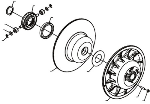 1/4-20 UNC FLEXLOCK NUT 110083 image 1