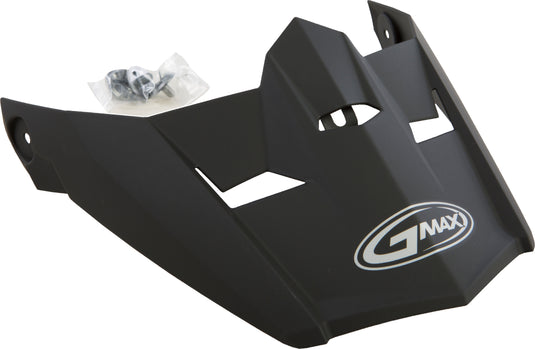 VISOR W/SCREWS UNCLE MX-46 MATTE BLACK XS-SM G046865 image 1