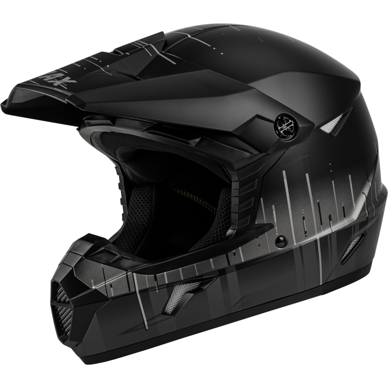 Load image into Gallery viewer, MX-46 FREQUENCY OFF-ROAD HELMET MATTE BLACK/GREY SM D3463074 image 1
