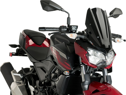 WINDSCREEN NAKED NEW GEN SPORT BLACK KAW 3548N image 1