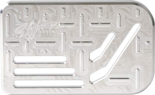 H/D BILLET BRAKE PEDAL PAD RAW FLT HDB-1010R image 3
