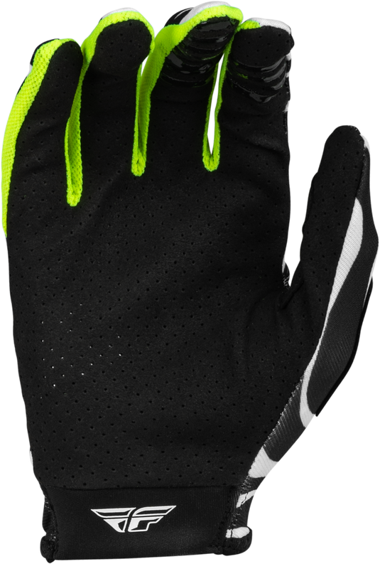 LITE UNCAGED GLOVES BLACK/WHITE/NEON GREEN MD 377-742M image 2