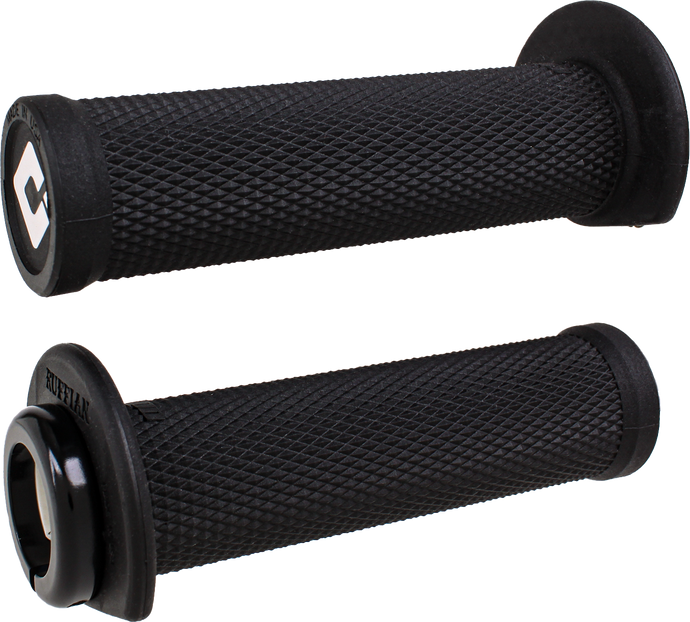 ATV/PWC RUFFIAN LOCKON GRIP 125MM BLACK/BLACK J33RFB-B image 1