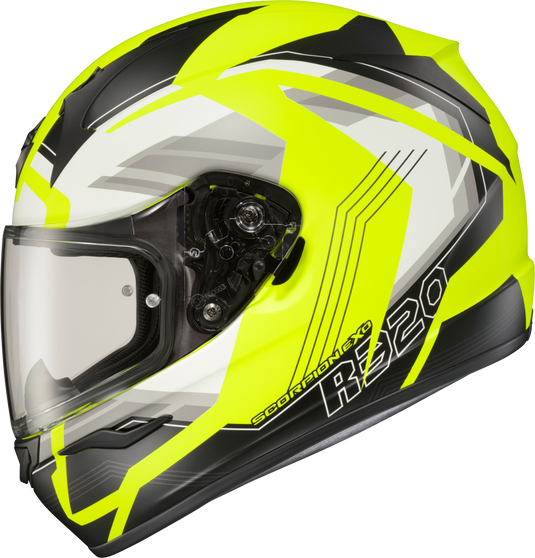 EXO-R320 FULL-FACE HELMET HUDSON HI-VIS MD 32-2014 image 1