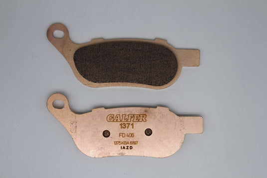 BRAKE PADS HH SINTERED REAR `08-17 SOFTAIL DYNA FD406G1371 image 2