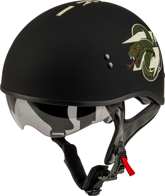 HH-65 DRK1 HELMET MATTE BLACK/BONE 2X H165121048 image 2