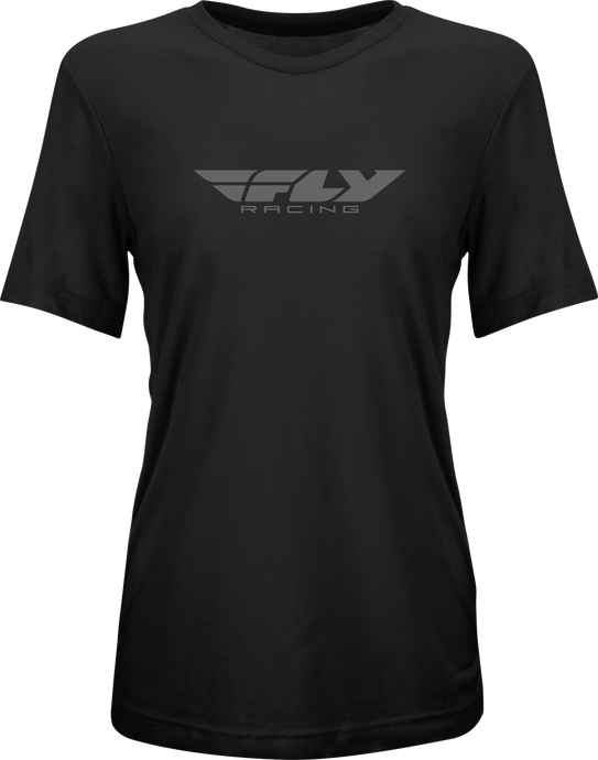 WOMEN'S FLY ORIGIN CORP TEE BLACK/GREY MD 356-0100M image 1