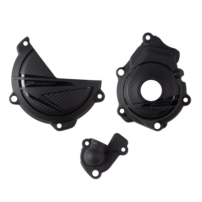 ENGINE PROTECTION KIT BLACK KTM/HUS 91370 image 1