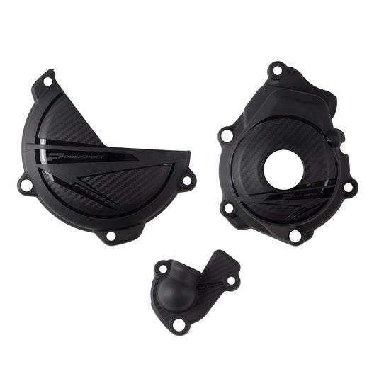 ENGINE PROTECTION KIT BLACK KTM/HUS 91370 image 1