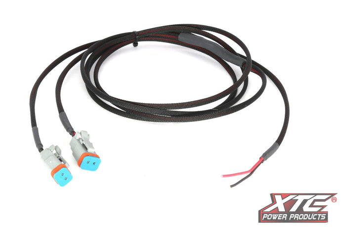 SIDE LIGHT HARNESS 2 PIN DEUTSCH CONNECTORS DT-CABLE-DUNE image 1