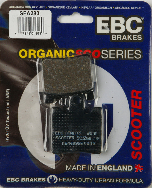 BRAKE PADS SFA283 ORGANIC SFA283 image 1
