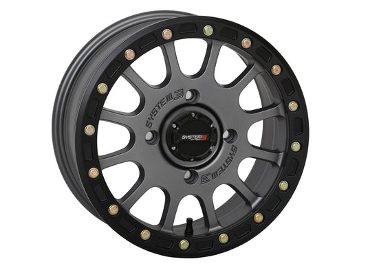 SB5 BL WHEEL 14X7 5+2 (+38MM) 4/137 MATTE GUNMETAL GREY 14S3-5637 image 1