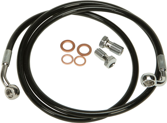 BRAKELINE KIT BLK SOFTAIL HD-0903-BK image 1