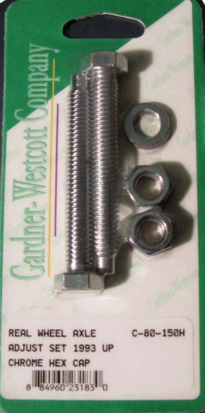 REAR WHEEL ADJUSTMENT BOLTS 93-07 SOFTAIL MODELS REAR C-80-150H image 1