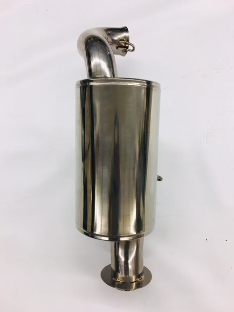 STAINLESS MUFFLER POL 850 12-204 image 1