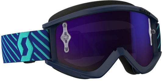 RECOIL XI GOGGLE BLUE W/PURPLE CHROME LENS 262596-5572281 image 1