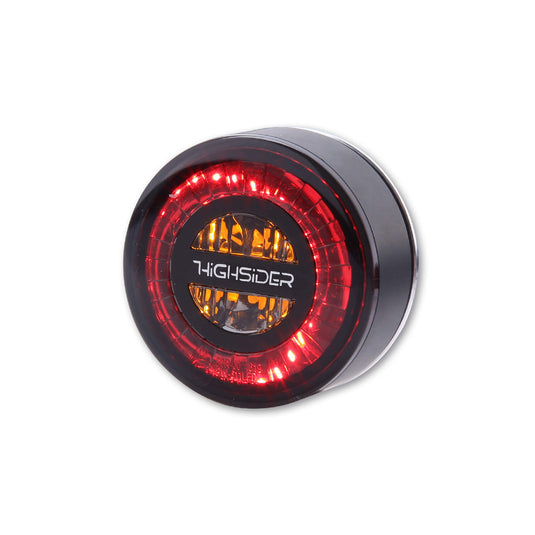 ROCKET TS/TAIL/BRAKE LIGHT PAIR SMOKED LENS BLACK 254-340 image 2