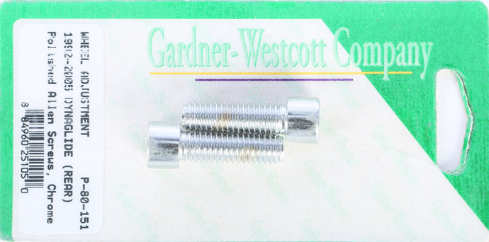 REAR WHEEL ADJUSTMENT BOLTS 92-06 DYNA MODELS REAR P-80-151 image 1
