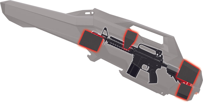 SEIZMIK ARMORY GUN CASE 58-07100KIT image 1