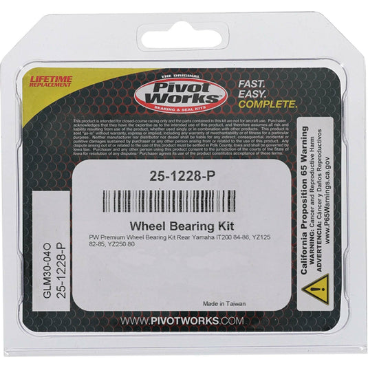 WHEEL BEARING KIT PREMIUM 25-1228-P image 4