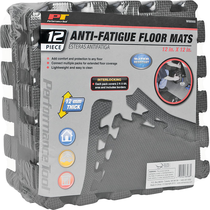SHOP FLOOR MATS 12/PC W88988 image 1