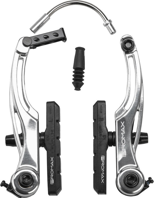 P-1 PRO V-BRAKE ARMS SILVER BR3689 image 1